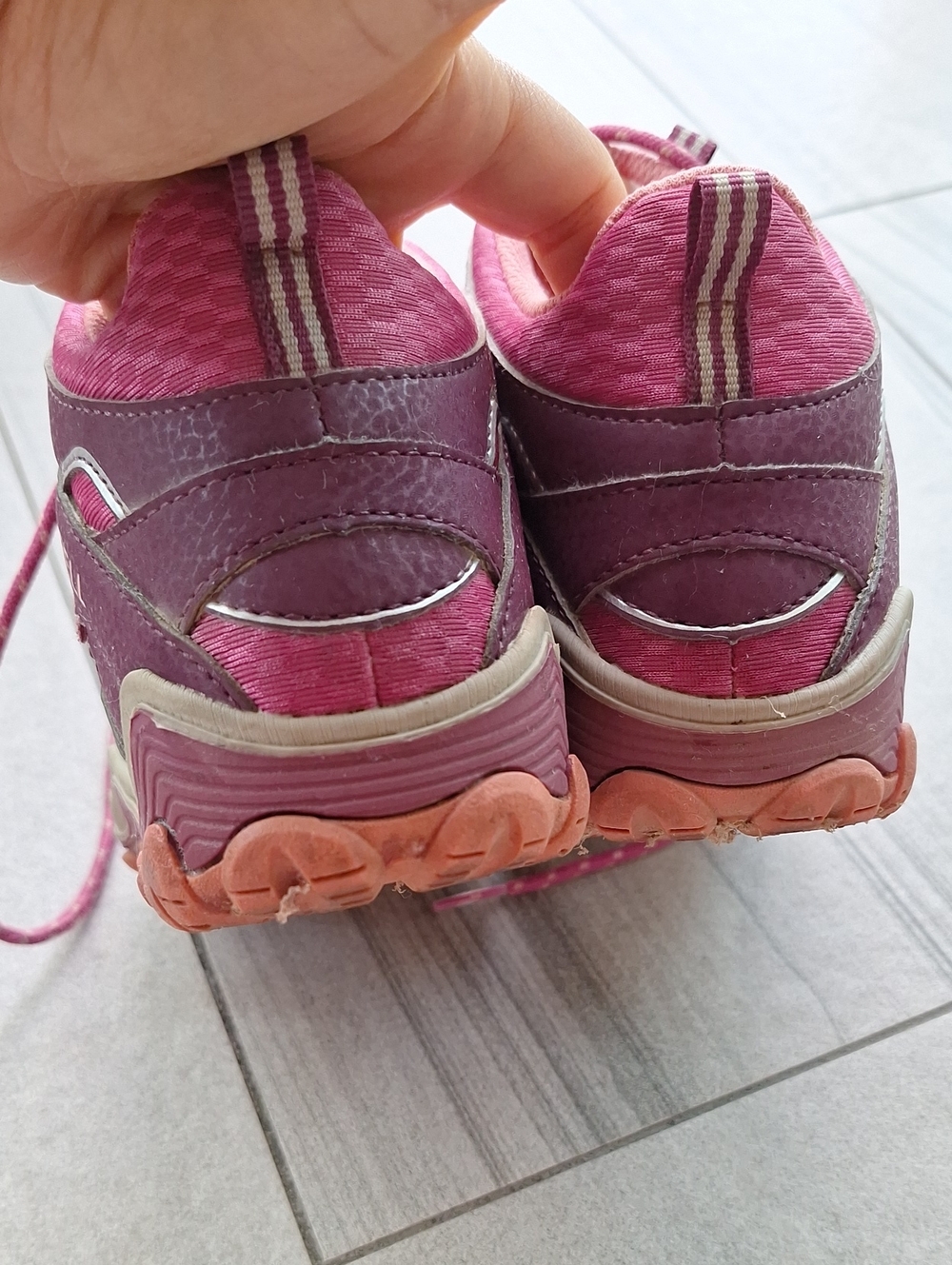 Merrell Kids' Pink Waterproof Hiking Shoes - Picture 3 of 6